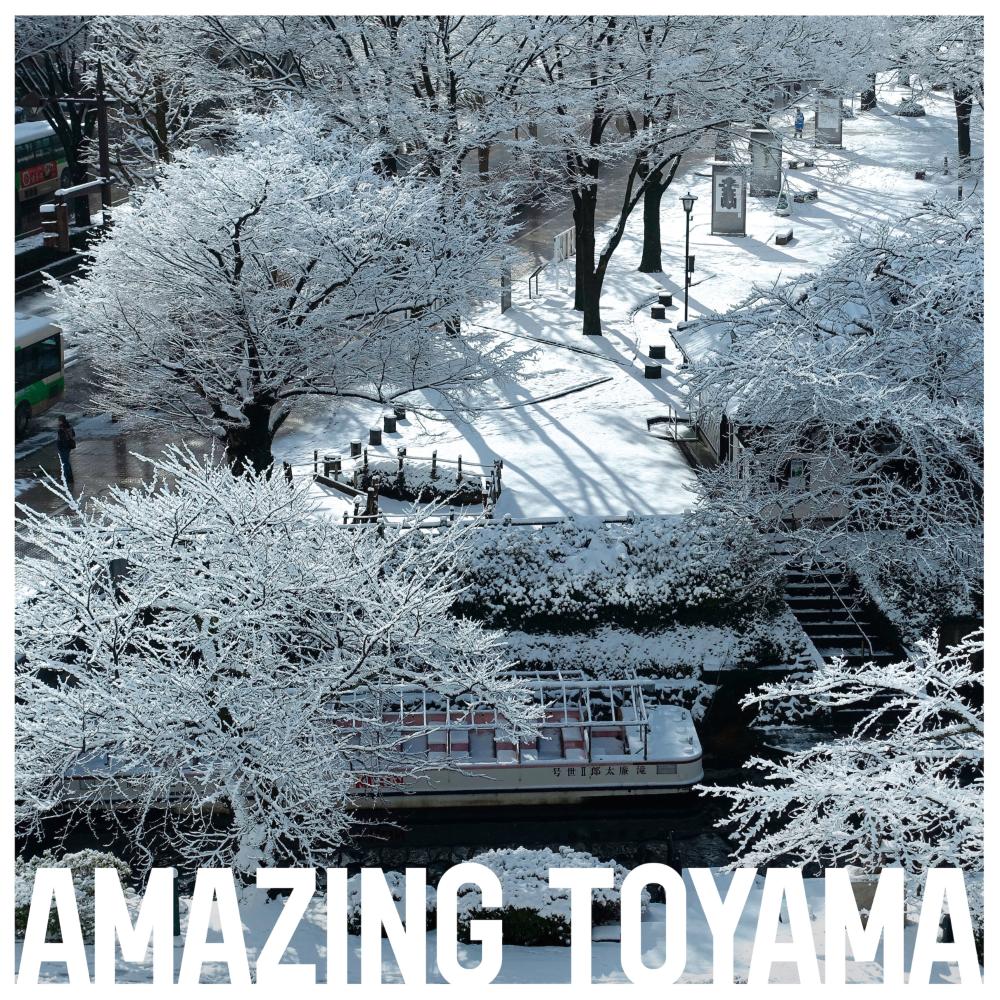 冬 #富山地域 | AMAZING TOYAMA ポスターAMAZING TOYAMA